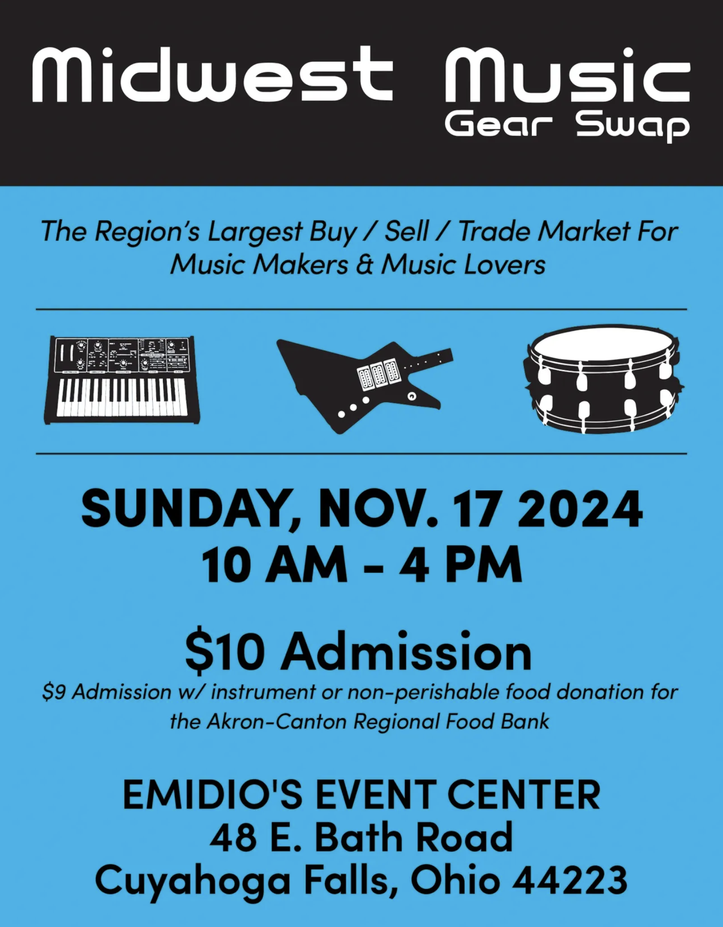 Midwest Music Gear Swap